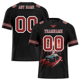 Custom Black Drift Fashion Brown Personalized Authentic Football Jersey FBJ02-bc0fb07